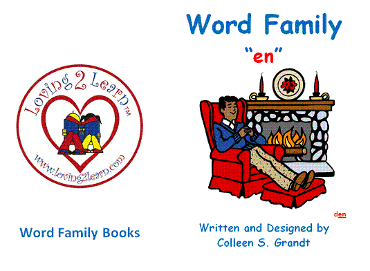 Word Family “en” Book, Game, and Learn Along Video